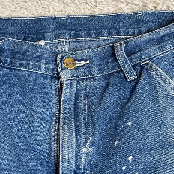 Carhartt mens W32 L30 jeans. *PAINT STAINS* - Picture 2 of 6
